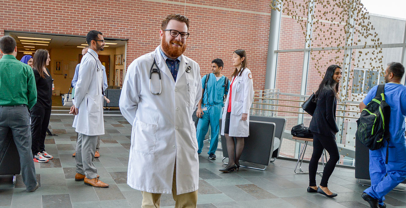 Residents and students at Rowan Medicine